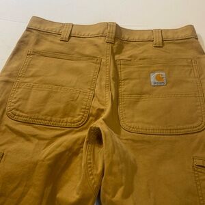 NWOT Carhartt Brown Rugged Flex Relaxed Fit Double  Front Utility Work Pant